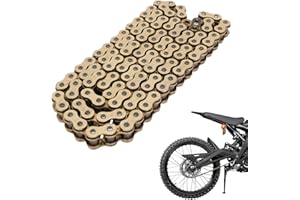 BIUGERCN Motorcycle Drive Chain 106 Connecting Link Dirt Bike Drive Chains Standard Roller Chain for surron light bee X/S sur ron x/s