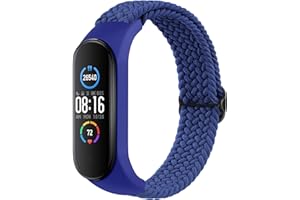 Elastyczny pasek Yisica do Xiaomi Mi Band 6/Mi Band 5/Mi Band 4/Mi Band 3, nylonowa opaska elastyczna do Amazfit Band 5/Xiaomi Mi Band 6/Mi Band 5