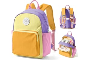 kibachev Sac à Dos Enfants Fille/Garçons 2-5 Ans Cartable Maternelle,Petit Sac a Dos Bebe,Sac Personnalisable Enfant