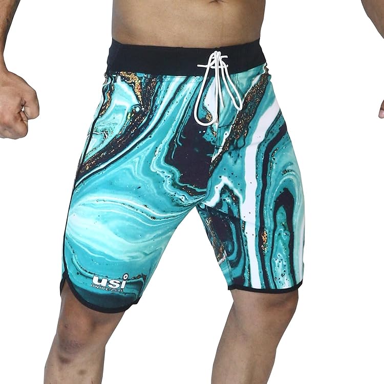 USI UNIVERSAL 411PSBK Short De Bain Standard Pour Homme