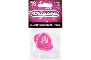 JIM DUNLOP Dunlop 41P.71 Delrin Standard Picks 0,71 mm - Plektren Set