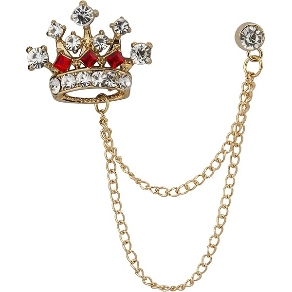 Fermacravatta Uomo Lot De 4 Broches Épinglettes Strass - Chaîne Pins Pour Costume Homme Femme - Accessoire Cravate Accessoire Costume Strass