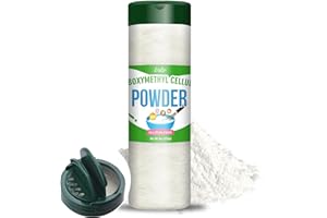 ‎LIMINO CMC Pulver 255g - 100% Reines CMC Pulver, Lebensmittelqualität Verdickungsmittel, Eiscreme Stabilisator, Tylo Pulver für Fondant, Kuchen, Eis, Gefrorene Lebensmittel, Süßigkeiten, Joghurt, Gummipaste