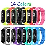 Mardozon Xiaomi Mi Band 3 Braccialetto di Ricambio Polso Cinturino di Ricambio per Smartwatch Xiaomi Mi Band 3...
