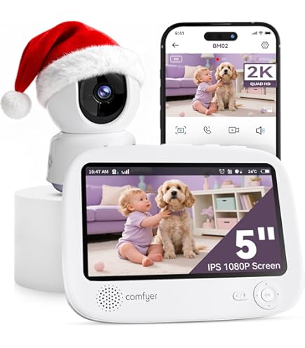 Dr.Care NovaView Pro Babyphone Caméra Avec Détection De