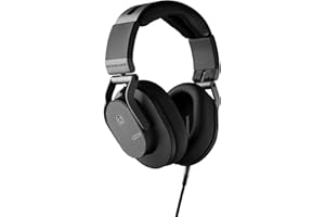 Austrian Audio Hi-X65 Kopfhörer, ohrumschließende Headphones (hoher Komfort durch spezielle Memory-Foam Ohrpolster, für Mixing und Mastering geeignet, 3,5 mm Klinkenanschluss), Schwarz