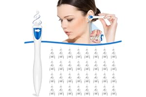 32Pcs Ohrenschmalz Entferner,BOZILY Q grips Ohrenreiniger Mit PlastikBox,360°Spirale Silikon Ohrreiniger Weiches Sicheres Ear Cleaning kit Mit 32 Abwaschbaren Ersatzköpfen für Kinder Erwachsene
