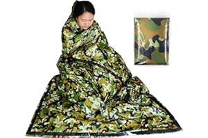 HIDEWALKER Emergency Bivvy Bag Survival Sleeping Bag Lightweight Waterproof Thermal Rescue Blanket for Outdoor Camping and Hiking