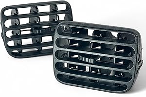 AUTOCRAFT (Lot de 2) Grilles de Ventilation Avant Centrale Gauche et Droite pour tableau de Bord compatible Renault Clio II et Thalia I OEM : 7702258279 7702258280