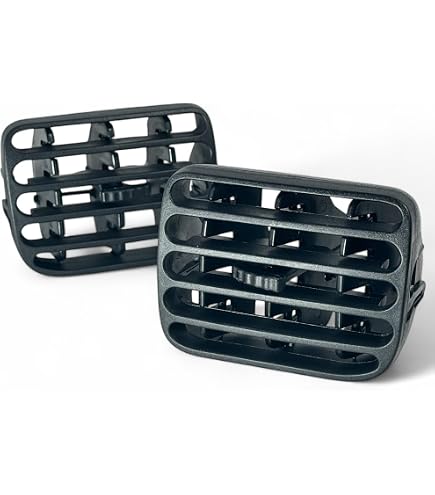 Griglia Di Ventilazione Aria Condizionata Anteriore Centrale, Ricambio Auto, Colore Grigio, Materiale ABS, Per Clio II (1998-2001) E Thalia I (2001-2006), OE 7702258279 7702258375 - 2