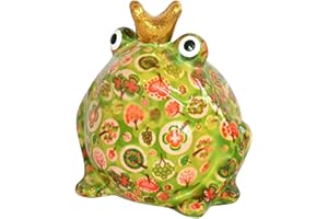 Pomme Pidou Salvadanaio Oggetto Realizzato in Ceramica a Forma di Rana. Variante: Tree-Love-bubblygreen. Dimensioni: l 18 x d 16 x h 14 cm. La referenza e' 148-00003q