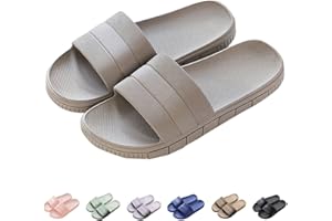 HARRMS Zapatillas Pantuflas de estar por casa de Hombre & Mujer & Pareja, tira ancha, sandalia tipo chancla perfecto para verano