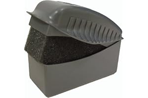 Meguiar's ME X3090 Aplikator Środka Pielęgnacyjnego Do Opon, Czarny, 15 x 8 x 21 cm