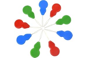 FLZONE Enfile-Aiguille Automatique,50 pièces Enfile-Aiguilles en Forme de Gourde pour Couture à la Main et Machine à Coudre Bricolage