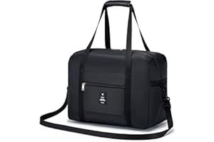 BAGZY Reisetasche Handgepäck Leichter Faltbare Reise-Gepäck Umhängetasche Taschen Aufbewahrung Tasche Reise Kabine Gepäck Reisetasche Groß Weekender Sporttasche Handtaschen