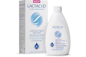 Lactacyd Ultra Hidrante 200ml con pantenol y ácido hialurónico. Alivia la sequedad y el picor. Especialmente desarrollado para mujer +50 años