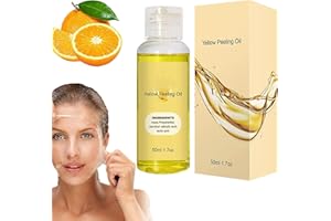 UNIGUARDIAN Natural Spots Brightening Yellow Exfoliating Oil,Yellow Peeling Oil,Mormuem Korean Beauty Exfoliating Oil for Whitening the Skin,Yellow Exfoliating Oil,Skin for Body Face with Dark Spots