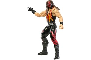 Mattel WWE Action Figure, 15,2 cm da collezione Kane con 10 punti di articolazione e aspetto realistico