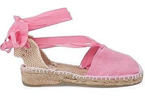 PISAMONAS Alpargatas Valencianas Niñas Lisas