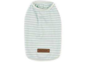 HARFKOKO Pet Heroic Niedlicher Gestreifter Haustier Pullover Katze Pulli Kleine Hunde Pullover Kleiner Hund Pullover Welpe Pullover Hunde Klamotten Für Kleine Hunde Pink Rot Blau Grau - Gewicht 1.2-9.0 KG