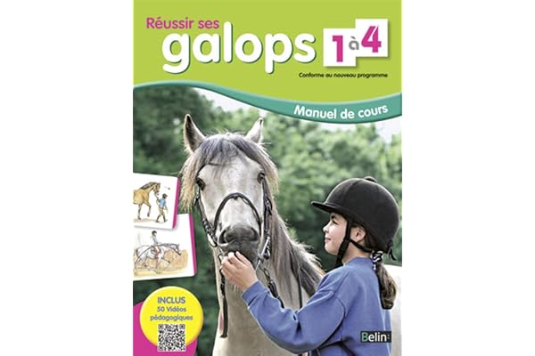 Réussir ses galops 1 à 4: Manuel de cours
