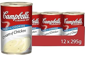 CAMPBELL'S Campbells Condensed Soup, Cream of Chicken Soup, Tinned, 12 Pack