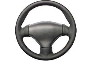 MEWANT Couvre Volant Peugeot 206 1998-2005/206 SW 2003-2005/206 CC 2004 2005/206 Couvre Volant