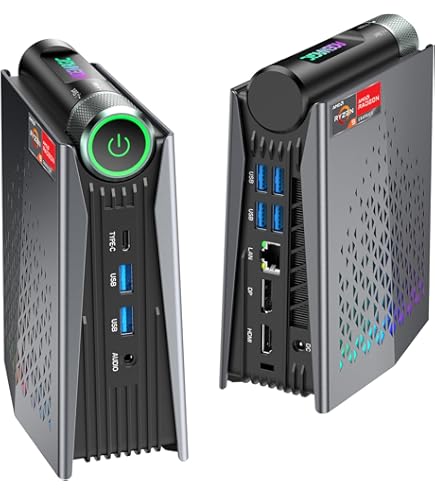 MINIS FORUM UM780 XTX Mini PC, AMD Ryzen 7 7840HS,8C/16T, jusqu'à