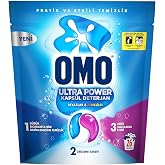 OMO Ultra Power Kaps&uuml;l &Ccedil;amaşır Deterjanı 26 Yıkama
