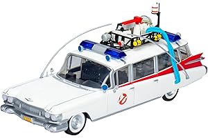 Hasbro Ghostbusters Plasma Series, Ecto-1 (1984), auto giocattolo in scala 1:18, giocattoli Ghostbusters dai 14 anni in su