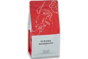 SCOTT&CO. Sumatra Mandheling Coffee Beans. Medium Roast Whole Coffee Beans, Single Origin. 500g