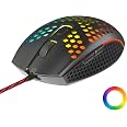 Amazon.in: Buy Ambrane Honeycomb Design Wired Gaming Mouse with 6 ...