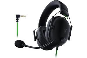 Razer BlackShark V2 X Smartchoice Wired Gaming Headset with Mic, 7.1 Surround Sound, 50mm Drivers, Memory Foam Cushions, Multi-Platform (PC/PS/Xbox/Switch/Mobile), 3.5mm Jack_Black