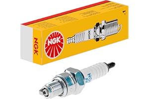 NGK Bujía de encendido 4549 Versión de conexión M4 electrodo central niquel Electrodo de masa supresión de interferencias 5 kOhm con asiento de estanqueidad plano Ancho de llave: 16 mm Long. de rosca: