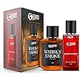 BEARDO Men Whisky Smoke & Godfather Liquid Perfume Combo (50 Ml X 2) | Spicy, Woody - Oudh Notes Of Whisky Smoke & Aromatic, Spicy Notes Of Godfather | Lasting Liquid Perfume | Ideal Gift