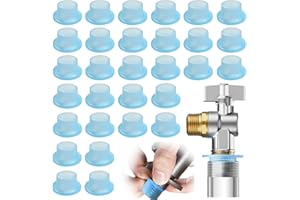 MOVYEE 30 Pezzi Rondelle del Rubinetto,Anello di Tenuta in Silicone per 1/2 inch Universale Rubinetti,Guarnizione per Temperature dell'Acqua Comprese tra 0-100°C (Stile 2)