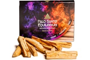 INCA EMPIRE Palo Santo Equilibrium Originale Legnetti di Incenso Naturale Legno Sacro del Perù 9 Paletti 100% Biologico Benessere Purificazione Meditazione