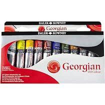 Daler Rowney Simply - Set completo di 122 colori assortiti e prodotti artistici, idea regalo artistica, ideale per artisti professionisti e studenti