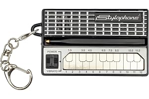 Stylophone MINI: Sintetizador de Bolsillo Jugable con Llavero | MINI sintetizador jugable con sonido clásico…