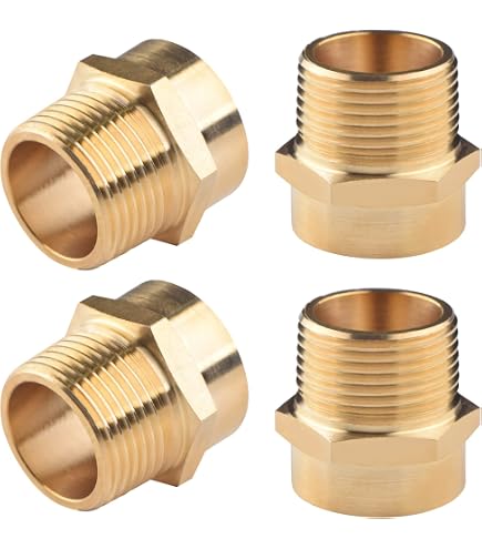 3/8 Mâle BSP x 3/8 Femelle NPT Fil Adaptateur Royaumeuni Fil Américain
