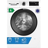 Bosch, WGG244Z0ES Washing Machine, Series 6, 9 kg, Silent, White | Quiet motor and programs that remove stubborn stains.