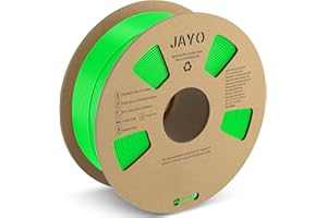 JAYO PLA+ Filament 1,75 mm, Filament do drukarki 3D PLA Plus 1,75 mm, szpula 1,1 kg, o zwiększonej wytrzymałości, dokładność wymiarowa +/- 0,02 mm, zielony