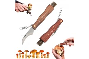 Helweet Svampkniv med borste, svampkniv, mushroom kniv, 2 stycken