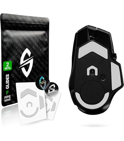 SensoryBoost Rush Glas-Glides Für Logitech G502 Lightspeed – Superschnelle Mausfüße Aus Glas