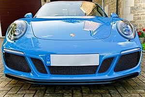 Zunsport Compatible With Porsche Carrera 991.2 GTS - Full Grille Set - Black Finish (2017 to 2019)