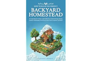 How to Build the Perfect Backyard Homestead: A Comprehensive Guide to Self-Sufficiency with Gardening, Raising Chickens, Beekeeping, Food ... and More: 1 (Self-Sufficient Living)