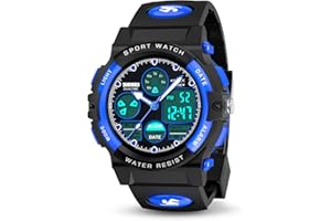 TOYZE EUCOCO Dziecięcy zegarek sportowy, Wielofunkcyjny cyfrowy zegarek - najlepsze prezenty dla dzieci..