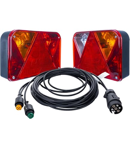 Phare Arrière Aspöck Multipoint Pour Remorque - Droite - Stop Et Clignotants Inclus