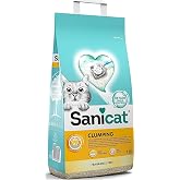 Sanicat - Unscented Clumping Cat Litter | Made of minerals with guaranteed odour control | Absorbs moisture and facilitates c