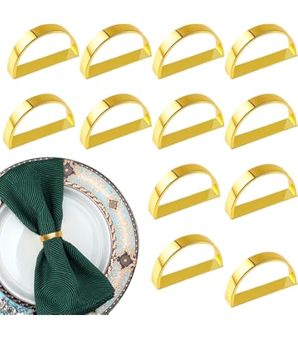 STOBAZA 30 Stück Serviettenringe Aus Holz – Rentier Geweih Design, Für Weihnachten, Hochzeit, Party
